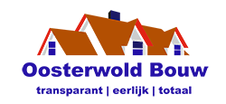 Logo van Oosterwold Bouw bestaande uit een tekening van een huis. Logo van Oosterwold Bouw bestaande uit een tekening van een huis.